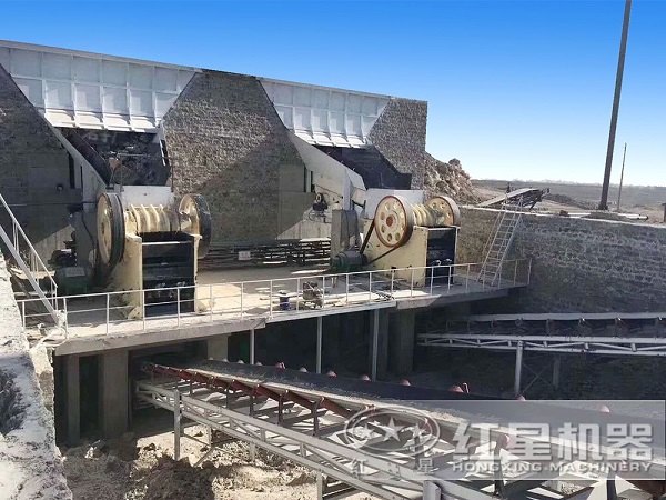 顎式粉碎機客戶(hù)現場(chǎng) 顎式粉碎機客戶(hù)現場(chǎng)