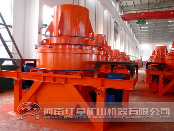 制砂機生產(chǎn)車(chē)間