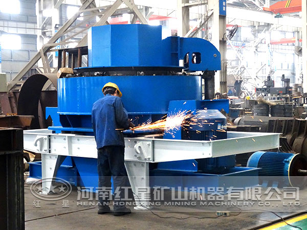 制砂機(jī)生產(chǎn)車(chē)間 制砂機(jī)生產(chǎn)車(chē)間