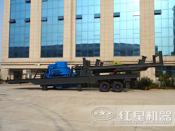 移動(dòng)式河卵石制砂機(jī) 移動(dòng)式河卵石制砂機(jī)