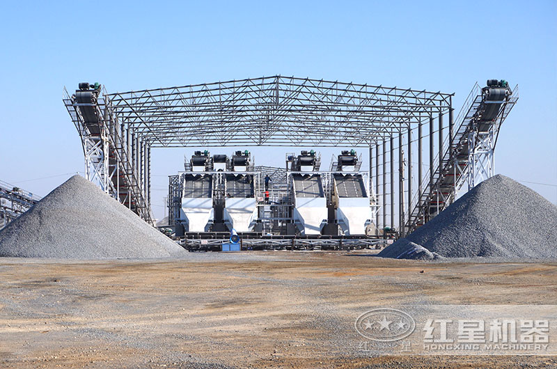 砂石生產(chǎn)線(xiàn)客戶(hù)現場(chǎng) 砂石生產(chǎn)線(xiàn)客戶(hù)現場(chǎng)