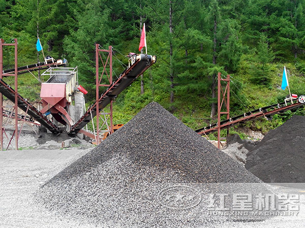 HVI沖擊式制砂、整形機加工出的石料