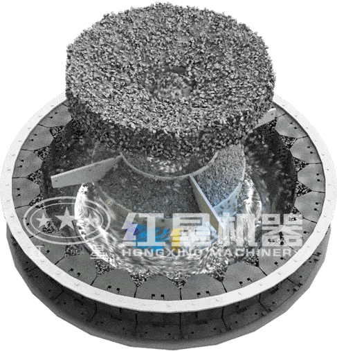 制砂機(jī)作業(yè)原理圖 制砂機(jī)作業(yè)原理圖