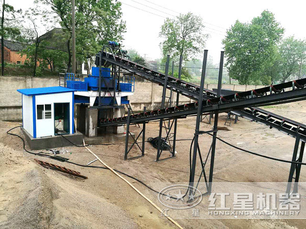 VSI河卵石制砂機(jī)生產(chǎn)現(xiàn)場(chǎng) VSI河卵石制砂機(jī)生產(chǎn)現(xiàn)場(chǎng)