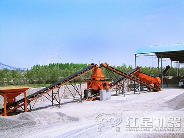 制砂機(jī)作業(yè)現(xiàn)場