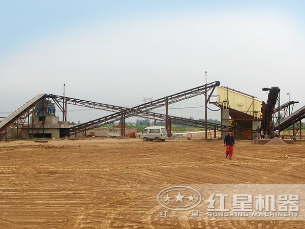 鵝卵石破碎生產(chǎn)線(xiàn)