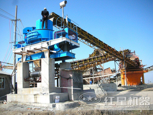 建筑垃圾制砂生產(chǎn)現(xiàn)場(chǎng) 建筑垃圾制砂生產(chǎn)現(xiàn)場(chǎng)