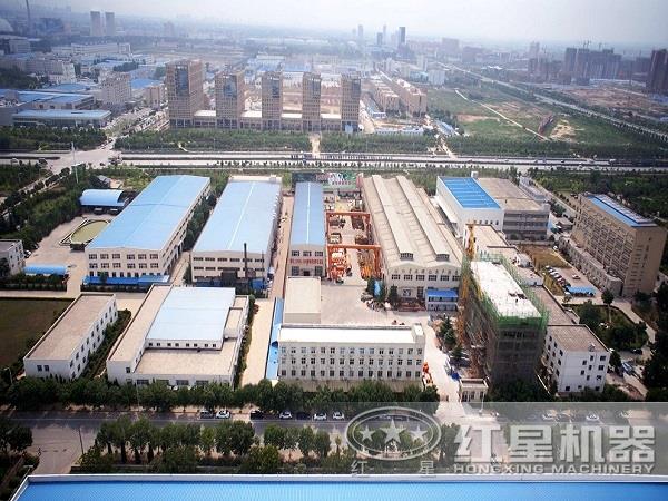 紅星廠(chǎng)區俯視圖