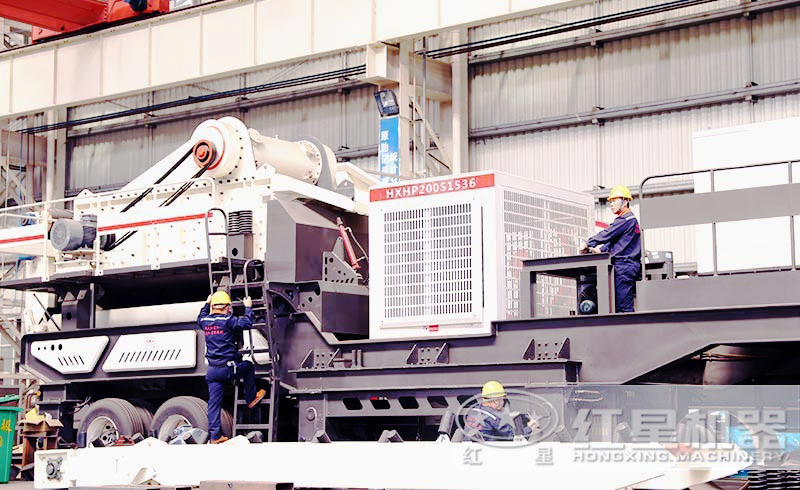 移動式煤矸石制砂機(jī)