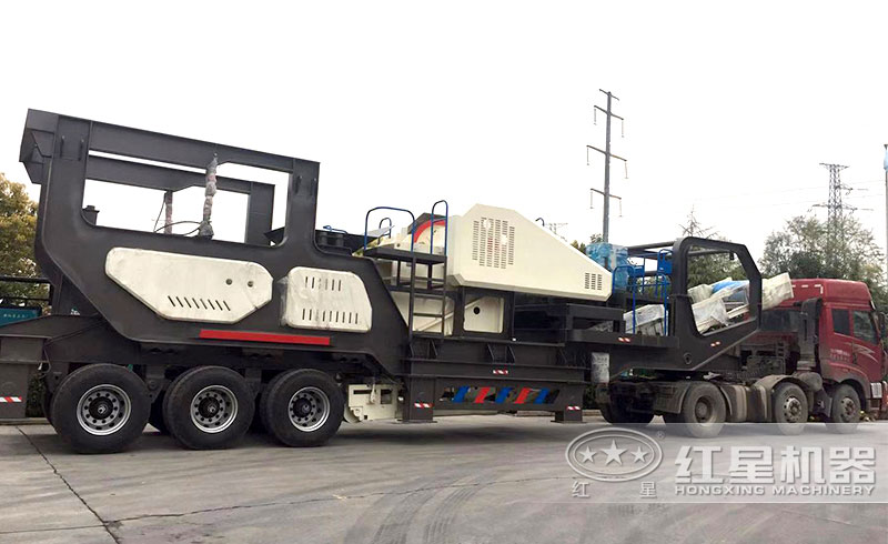 紅星車載移動建筑垃圾粉碎機發(fā)貨圖 紅星車載移動建筑垃圾粉碎機發(fā)貨圖