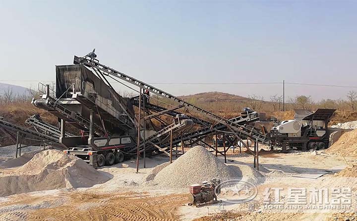 石頭移動鄂破機客戶現(xiàn)場 石頭移動鄂破機客戶現(xiàn)場