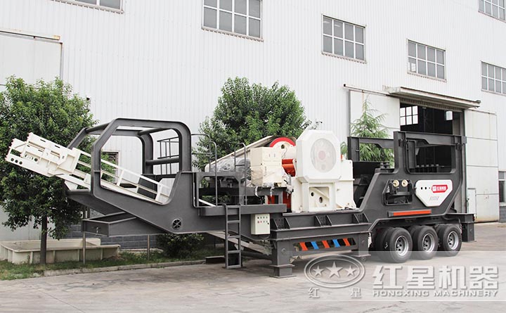 移動式廢舊水泥塊粉碎機(jī) 移動式廢舊水泥塊粉碎機(jī)