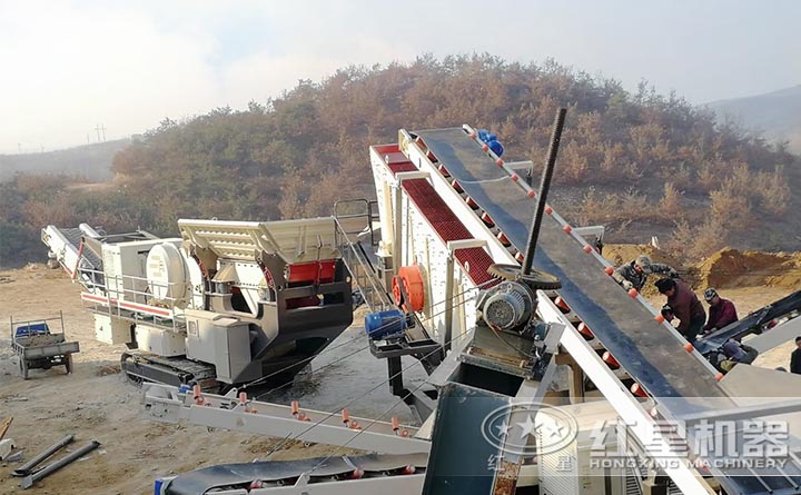 履帶式移動破現(xiàn)場 履帶式移動破現(xiàn)場