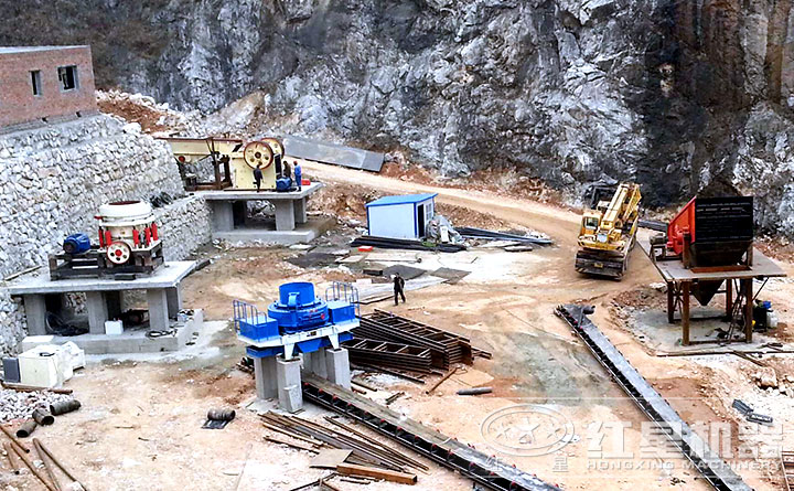 配置合理、經(jīng)濟(jì)的制砂生產(chǎn)線