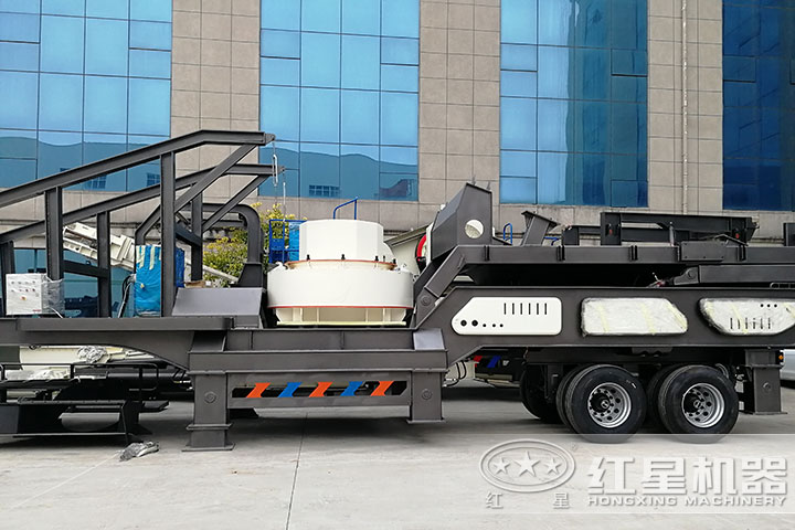 移動(dòng)小型河卵石制砂機 移動(dòng)小型河卵石制砂機