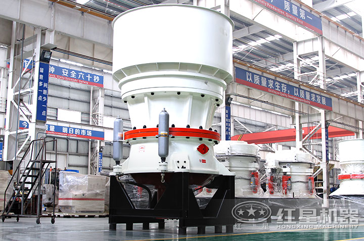 適合硬度較大的物料進(jìn)行中細碎的圓錐破