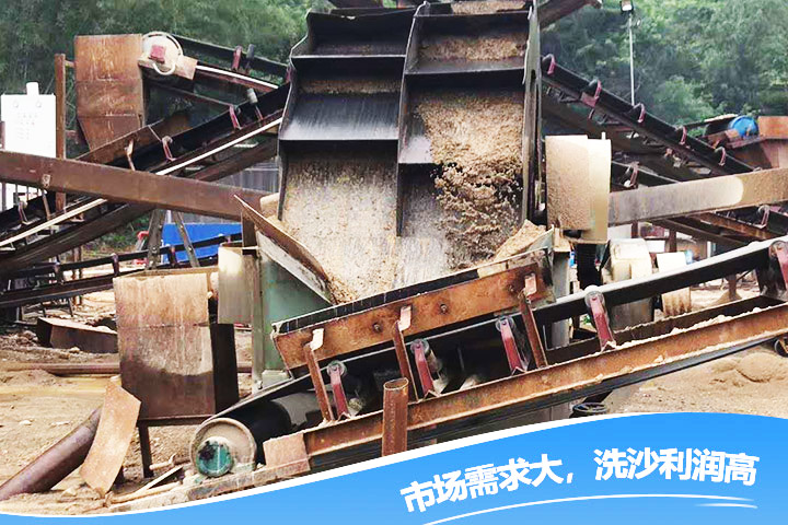 砂石需求量大，洗沙廠洗沙利潤(rùn)高