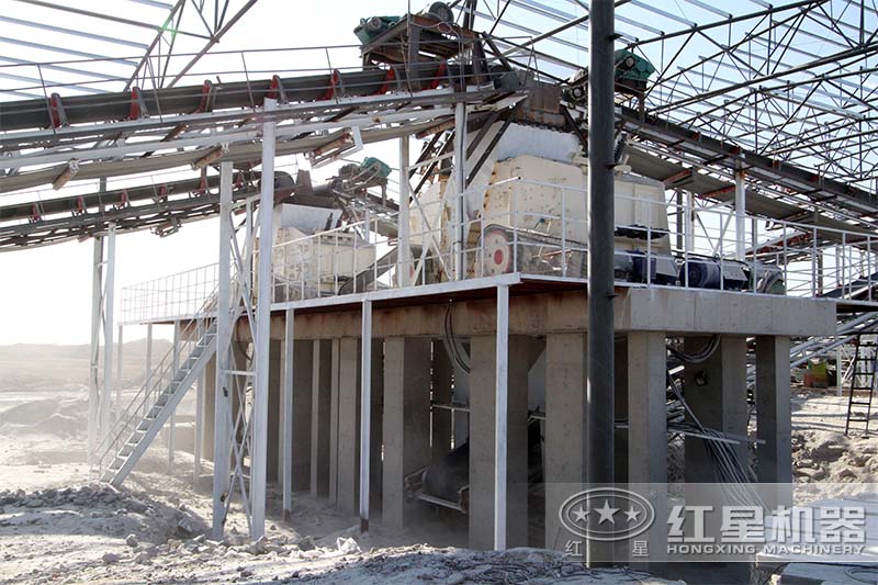 大型碎石制砂機設(shè)備現(xiàn)場 大型碎石制砂機設(shè)備現(xiàn)場