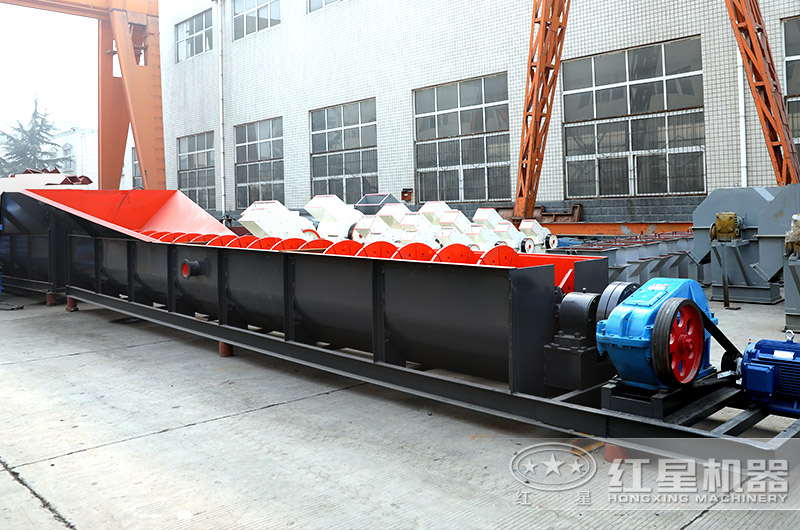 小型螺旋式洗石機設備實(shí)拍圖