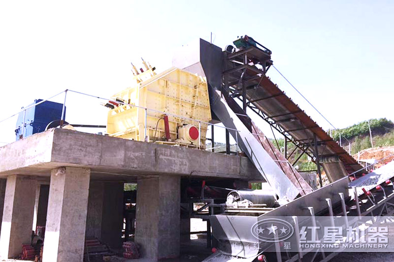 固定式碎石機(jī)客戶現(xiàn)場(chǎng)，可到場(chǎng)參觀