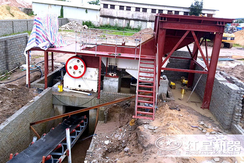 江西客戶現(xiàn)場，設備配置：顎破