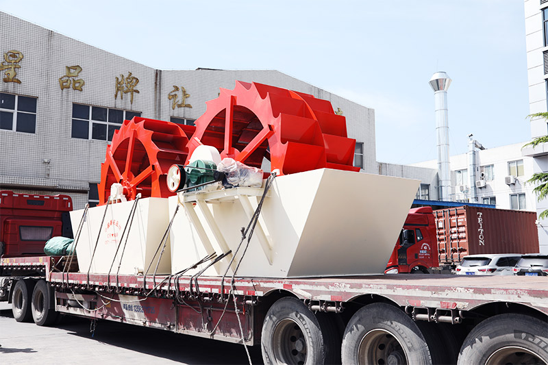 紅星石粉洗砂機發(fā)貨現(xiàn)場 紅星石粉洗砂機發(fā)貨現(xiàn)場