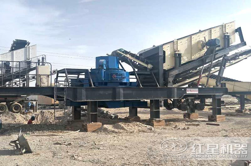 移動(dòng)制砂機生產(chǎn)現場(chǎng) 移動(dòng)制砂機生產(chǎn)現場(chǎng)