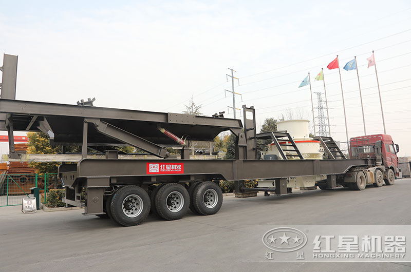 車(chē)載移動(dòng)一體式制砂機 車(chē)載移動(dòng)一體式制砂機