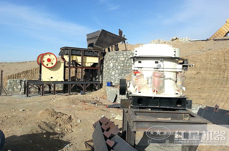 圓錐破生產(chǎn)現場(chǎng)