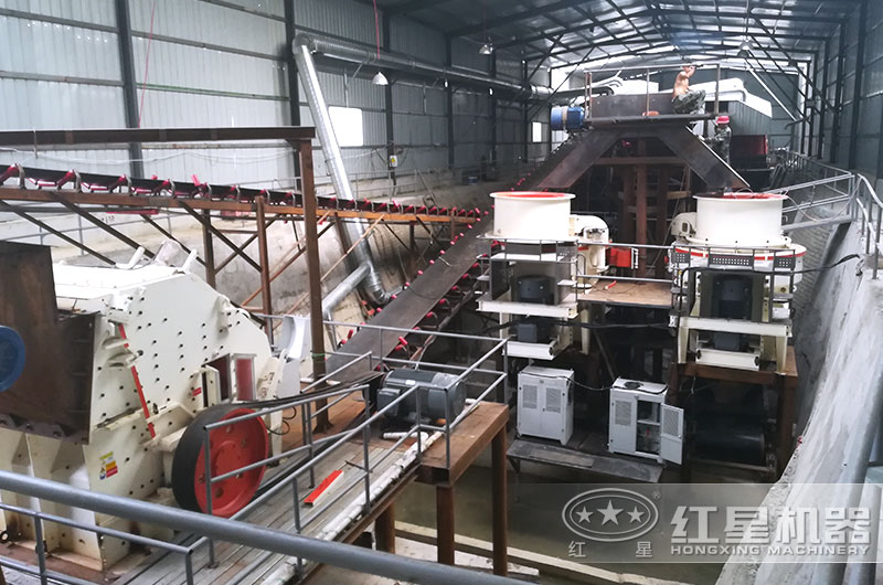 山東客戶時(shí)產(chǎn)500噸石灰石制砂生產(chǎn)線 山東客戶時(shí)產(chǎn)500噸石灰石制砂生產(chǎn)線