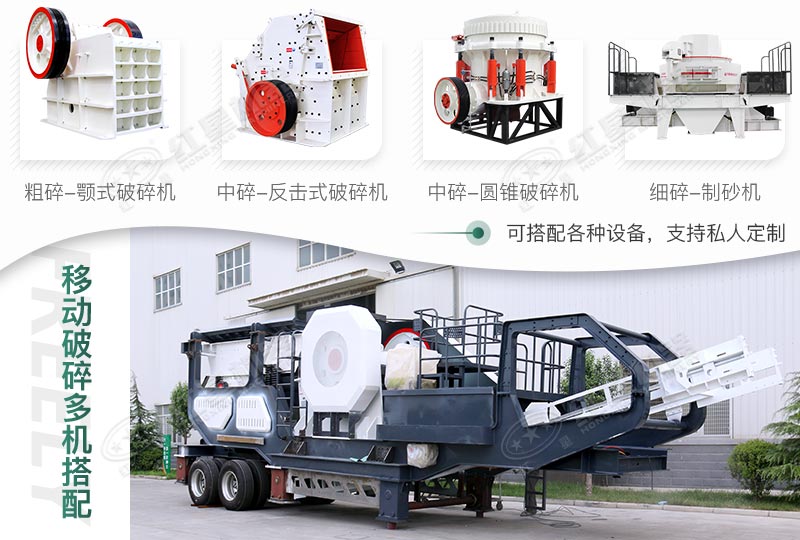 可自由搭配的移動(dòng)破碎機 可自由搭配的移動(dòng)破碎機