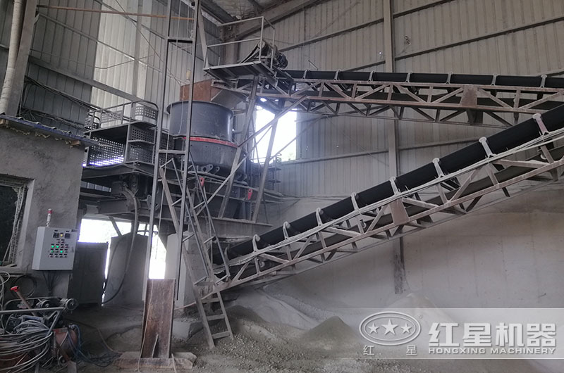 尾礦制砂現場(chǎng) 尾礦制砂現場(chǎng)