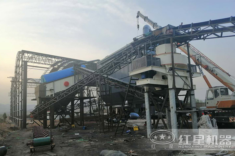 石料制砂碎石加工客戶(hù)現場(chǎng)